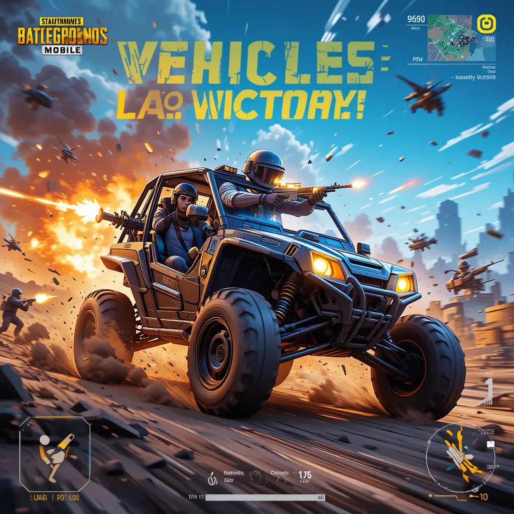 Kenapa Kendaraan Bisa Jadi Kunci Kemenangan di PUBG Mobile 2025?