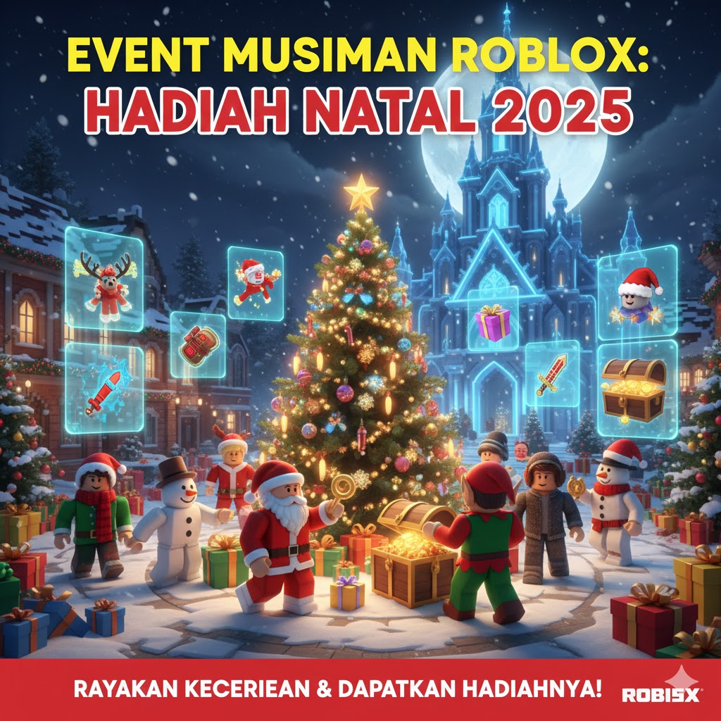 Event Musiman Roblox: Hadiah Natal 2025