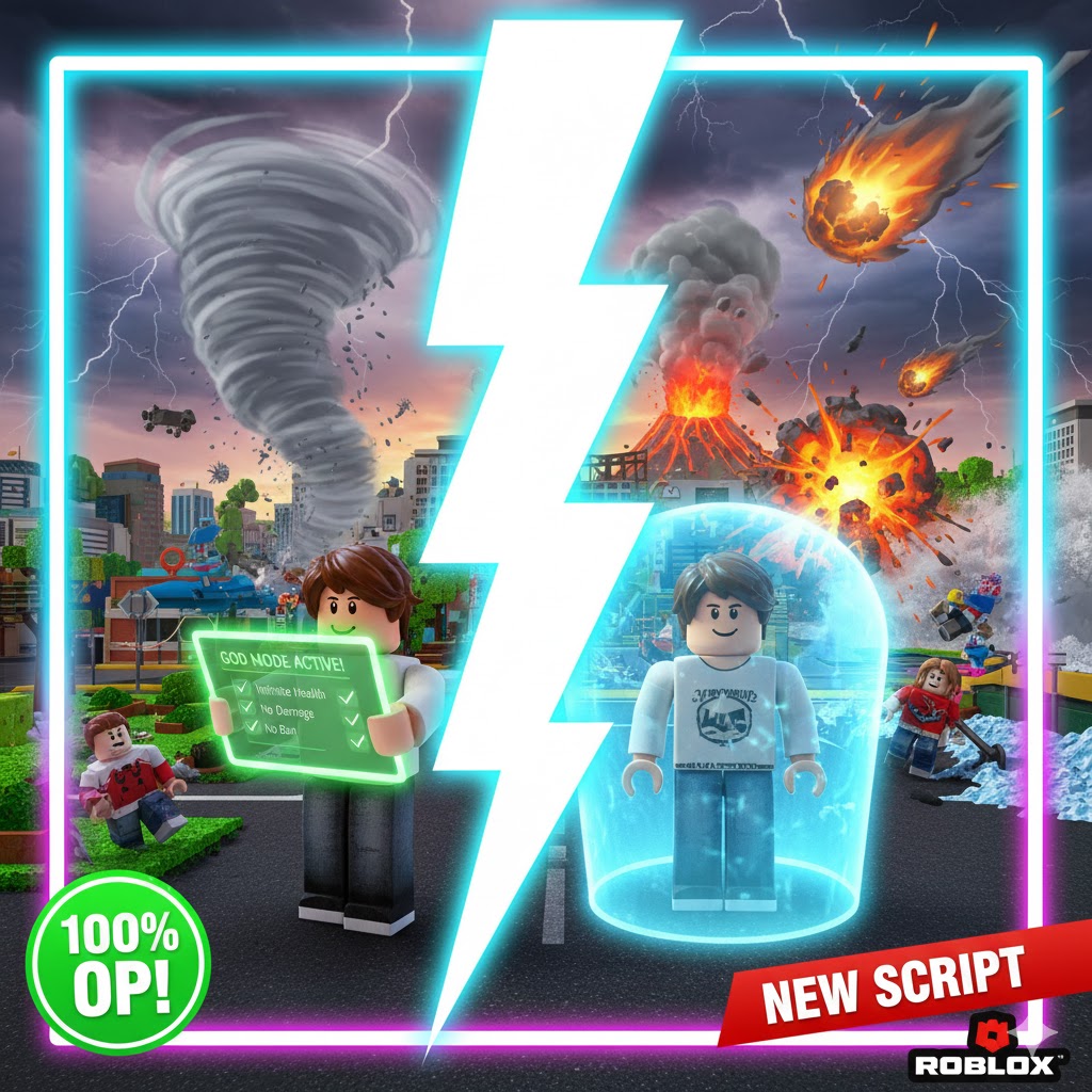 Natural Disaster God Mode: Tak Terkalahkan Roblox Survival 2025 Tanpa Ban!