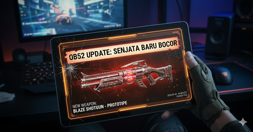 Bocoran Senjata Baru OB52 Free Fire 2026