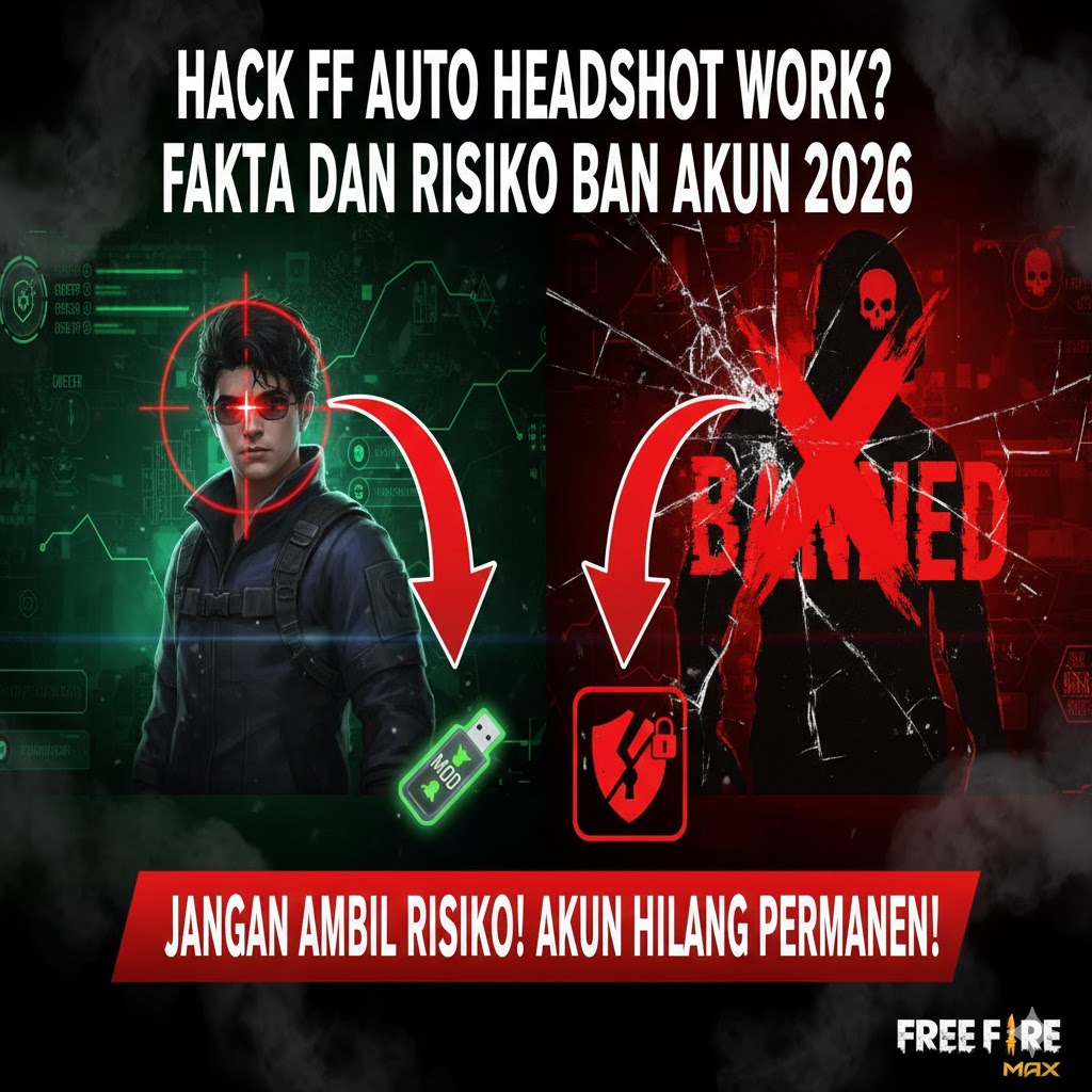 Hack FF Auto Headshot Work? Fakta dan Risiko Ban Akun 2026