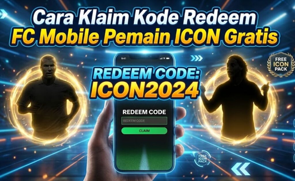 Cara Klaim Kode Redeem FC Mobile Pemain Icon Gratis