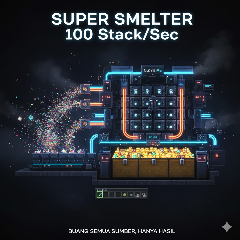 Super Smelter 100 Stack/Sec Roblox: Guide Lengkap!