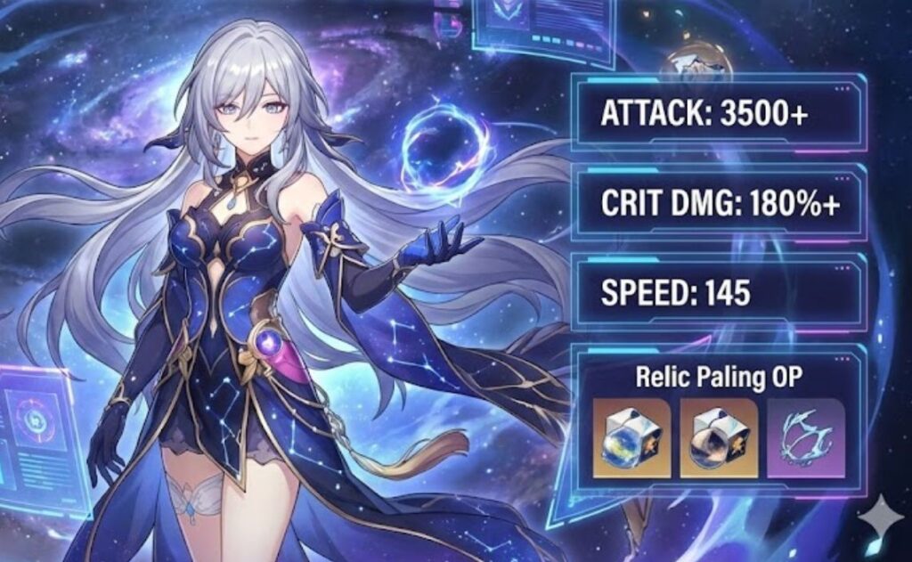 Build Yao Guang Honkai Star Rail Terbaik Relic Paling OP