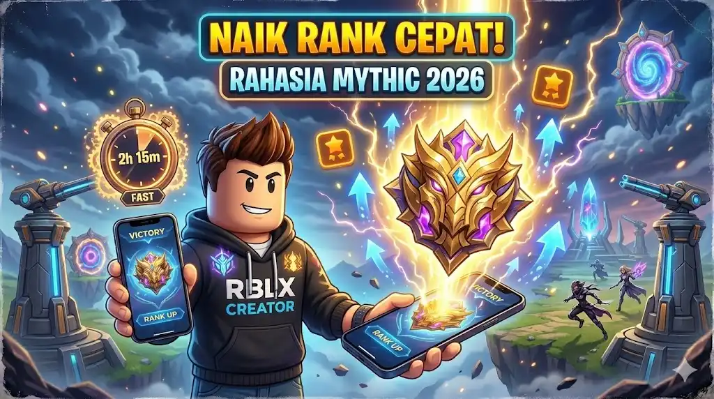 Cara Naik Rank Cepat Mobile Legends