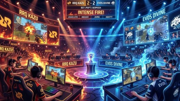Perjuangan RRQ Kazu dan EVOS Divine di FFCM SEA 2026 Spring Nasional Dimulai!