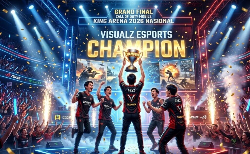 Dominasi Visualz Esports di Grand Final CODM King Arena 2026 Nasional